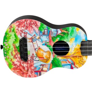 Flight UTS-42 FAT CAT Ultra Travel Series Soprano Ukulele with Bag